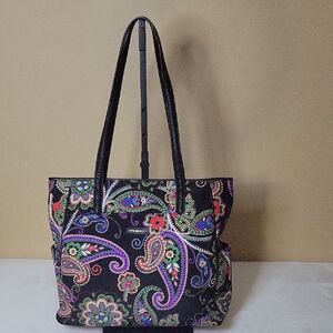 Vera Bradley Multicolor Paisley Tote Bag